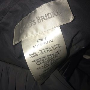 Gray Bridesmaid Dress